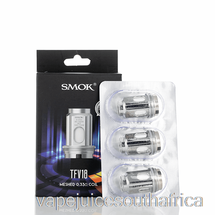 Vape Juice South Africa Smok Tfv18 Replacement Coils 0.15Ohm Dual Mesh Coils